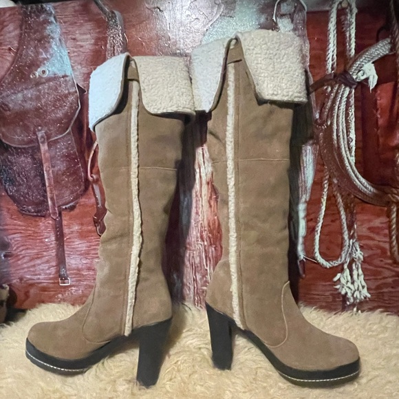 Kelsi Dagger OTK suede boots - Picture 14 of 16